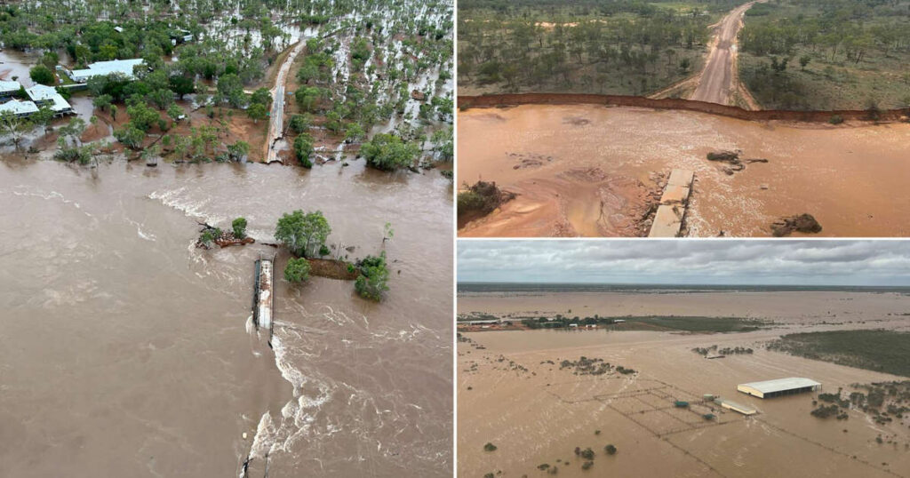 'Once in a century' flood hits Australia, hundreds transported